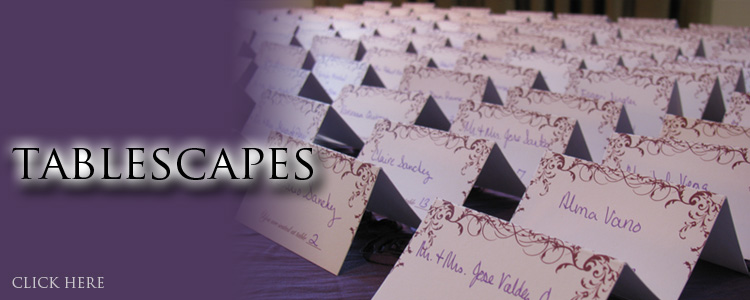 tablescapes