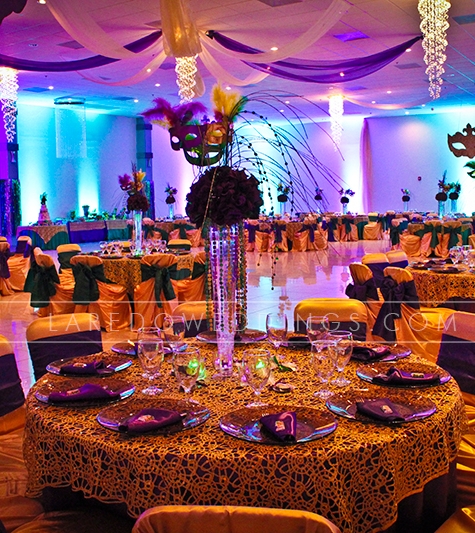 Mirage Mardi Gras Quince Laredo Weddings And Quinces